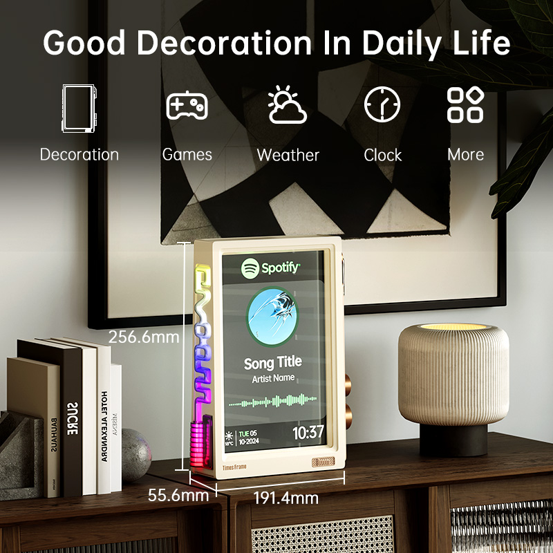 Divoom Times Frame Smart 4K HD - огляд і ціна Desk Setup Diy
