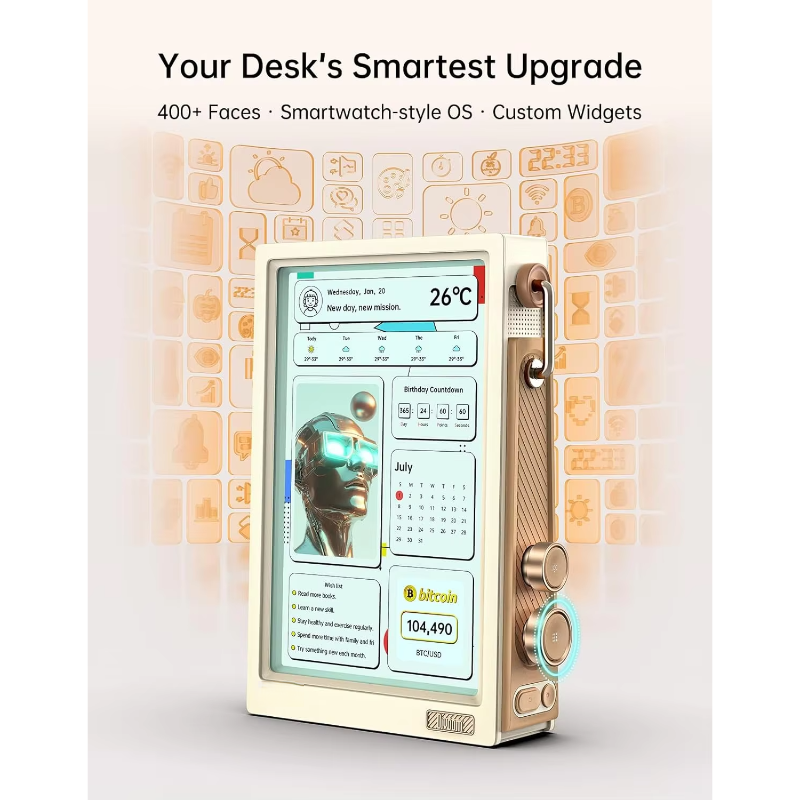 Digital Picture Frame Transpar - огляд і ціна Desk Setup Videos